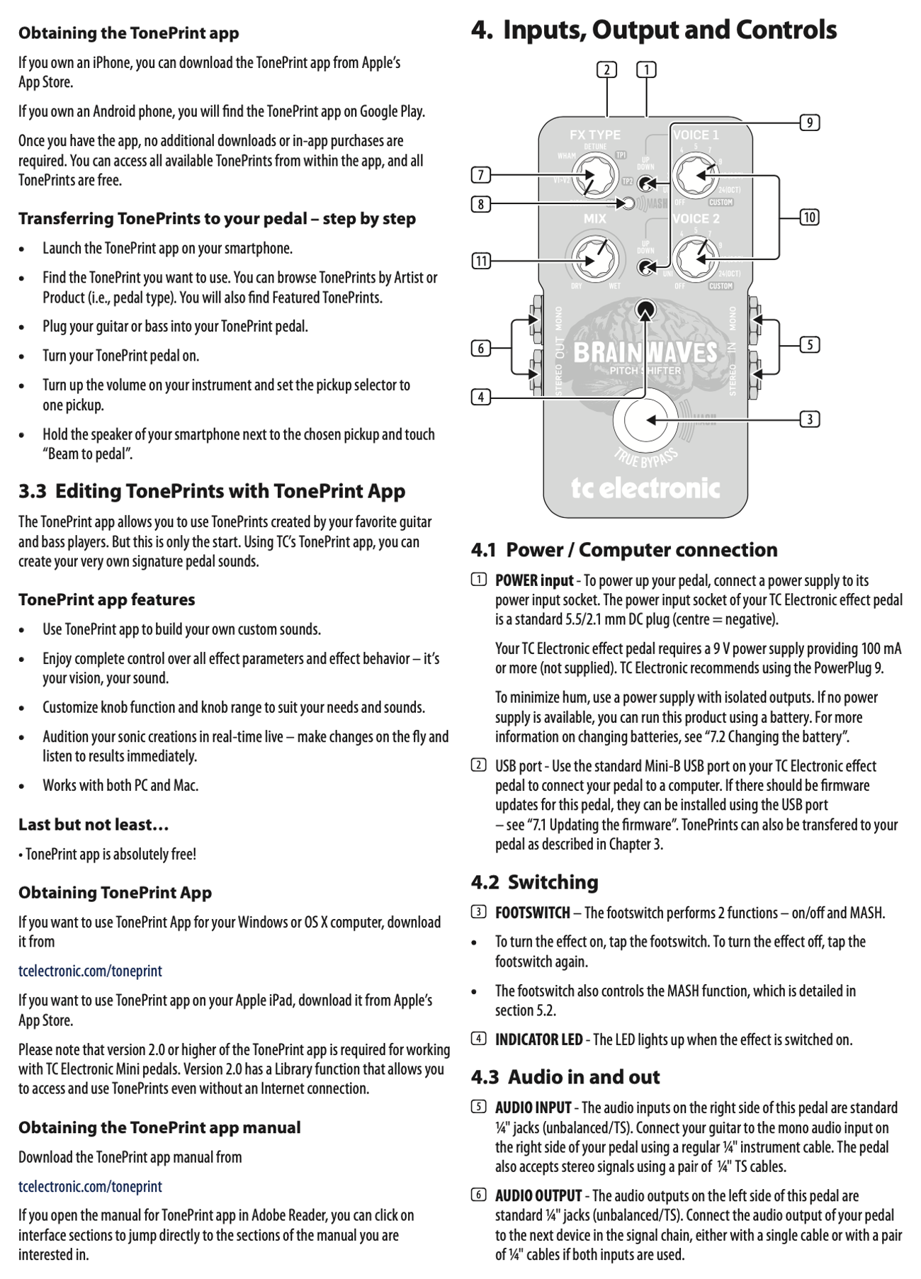 TC Electronic Brainwaves Pitch Shifter