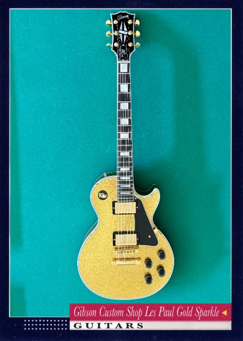 Gibson Custom Shop Les Paul Gold Sparkle